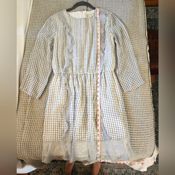 Club Monaco White Silk Dress Size 4 - Picture 7 of 8